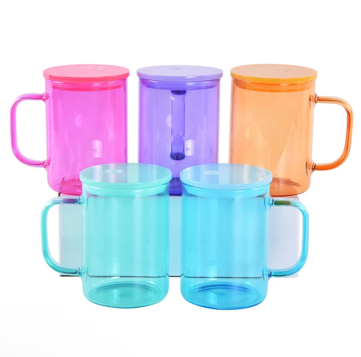 17oz Sublimated Glass Mug