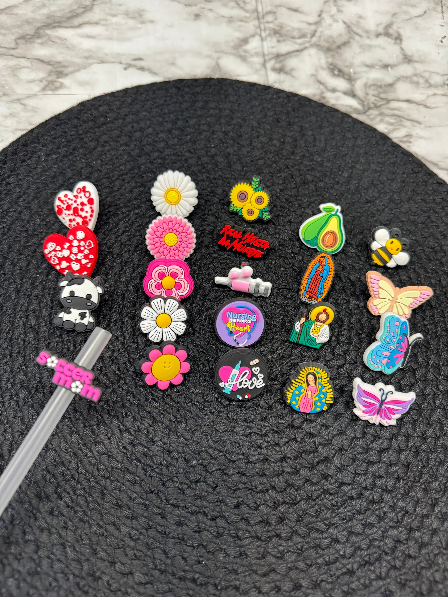 Suprise Straw toppers Bundle
