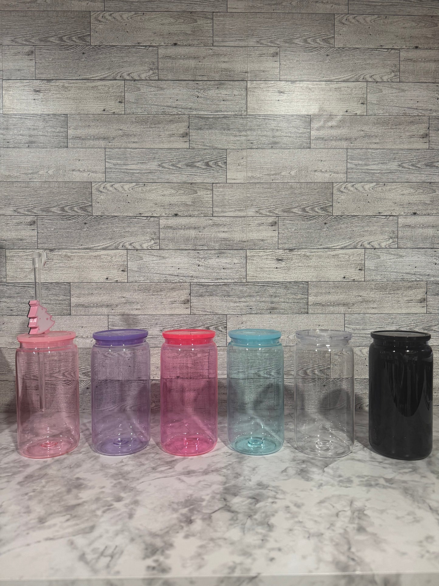 16oz  Acrylic Cup  Bundle of 6 pieces